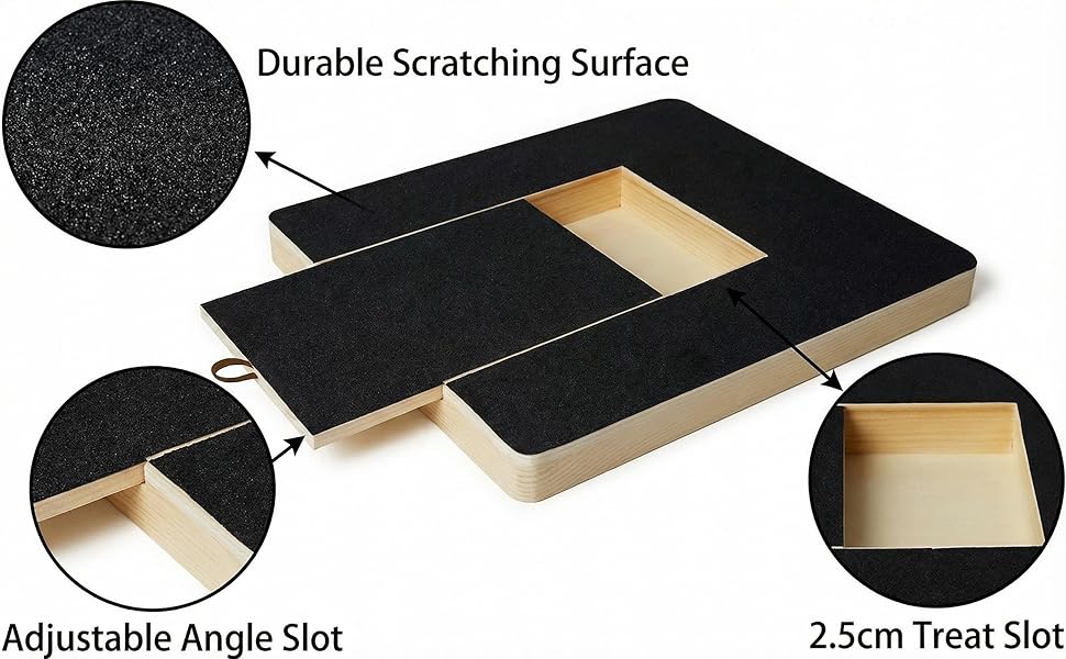 NovaPaw Scratch Box with Treat Section