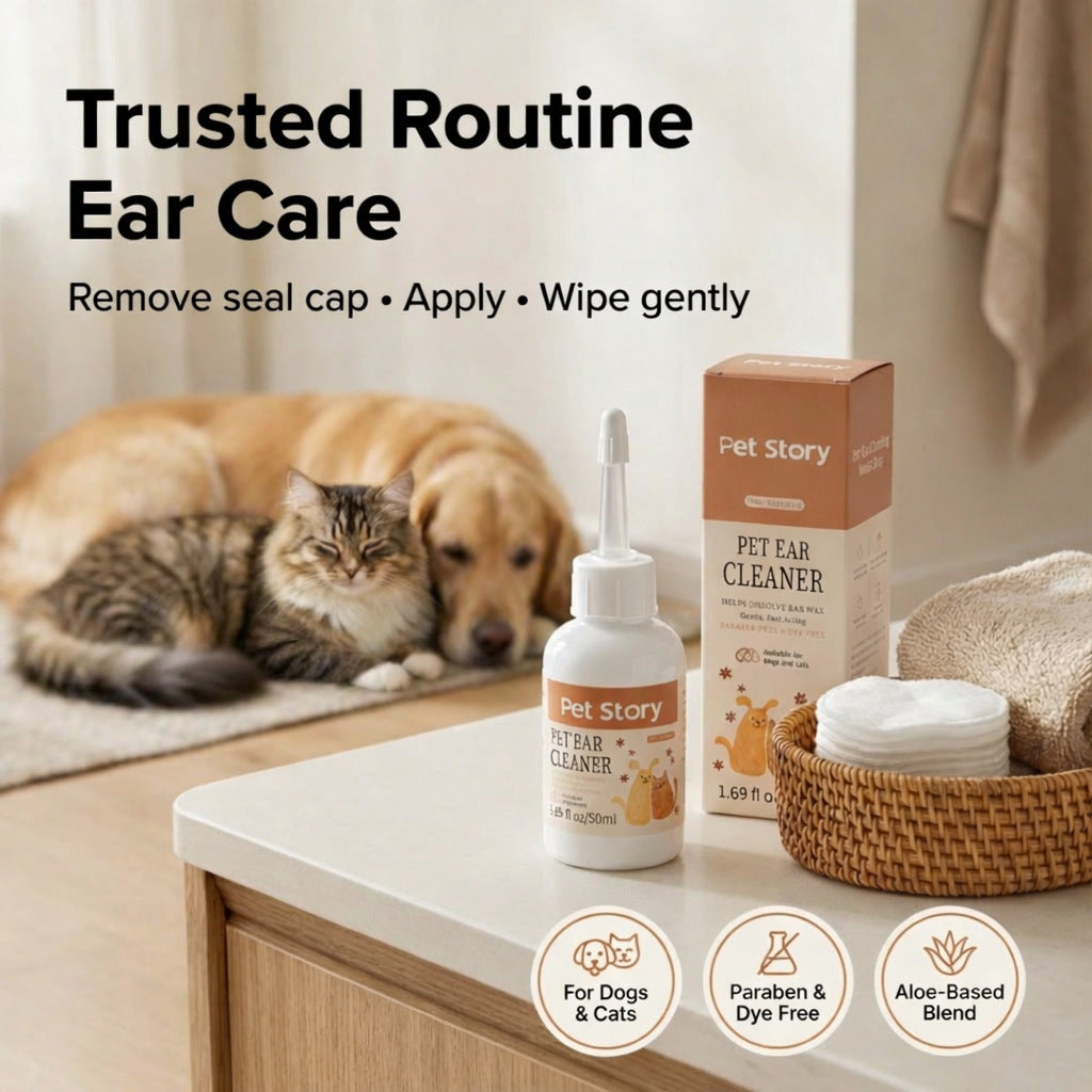 Cat and Dog Ear Cleaning Liquid Drops
